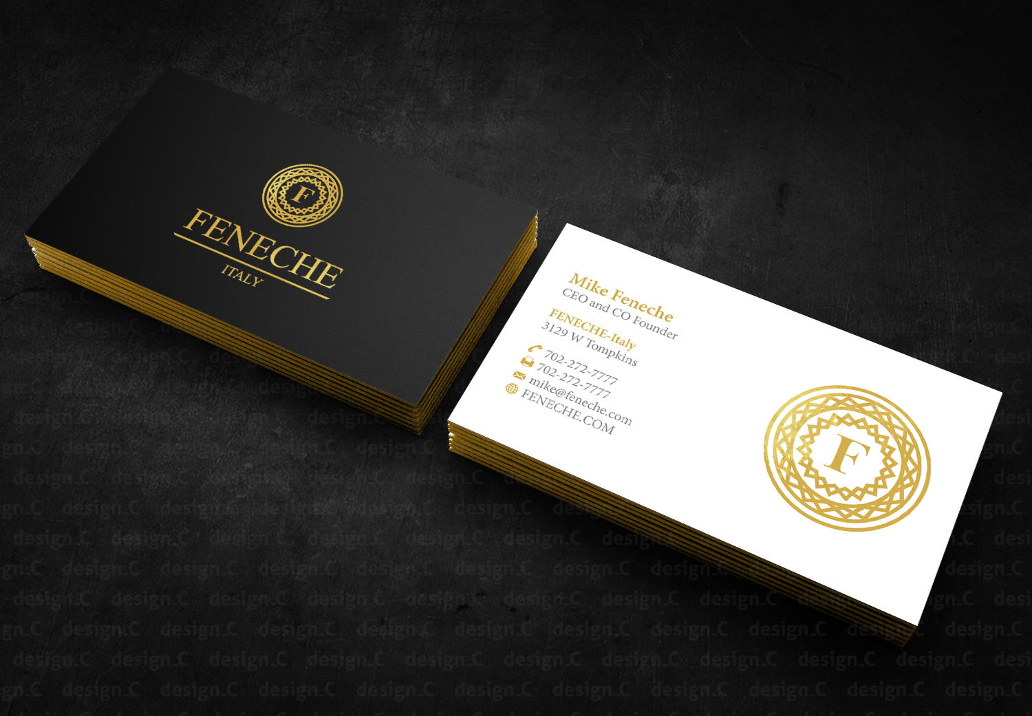 Business Card Design by design_C. for this project | Design #14622961