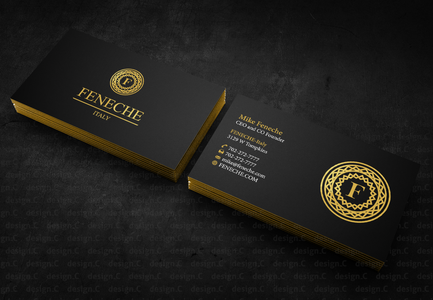 Business Card Design by design_C. for this project | Design #14622962