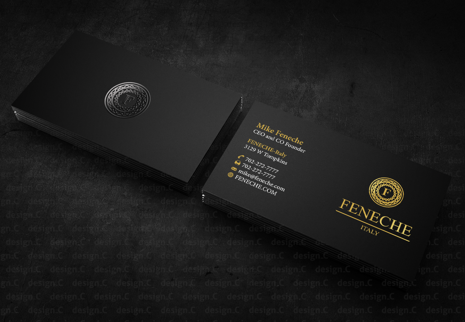 Business Card Design by design_C. for this project | Design #14622964