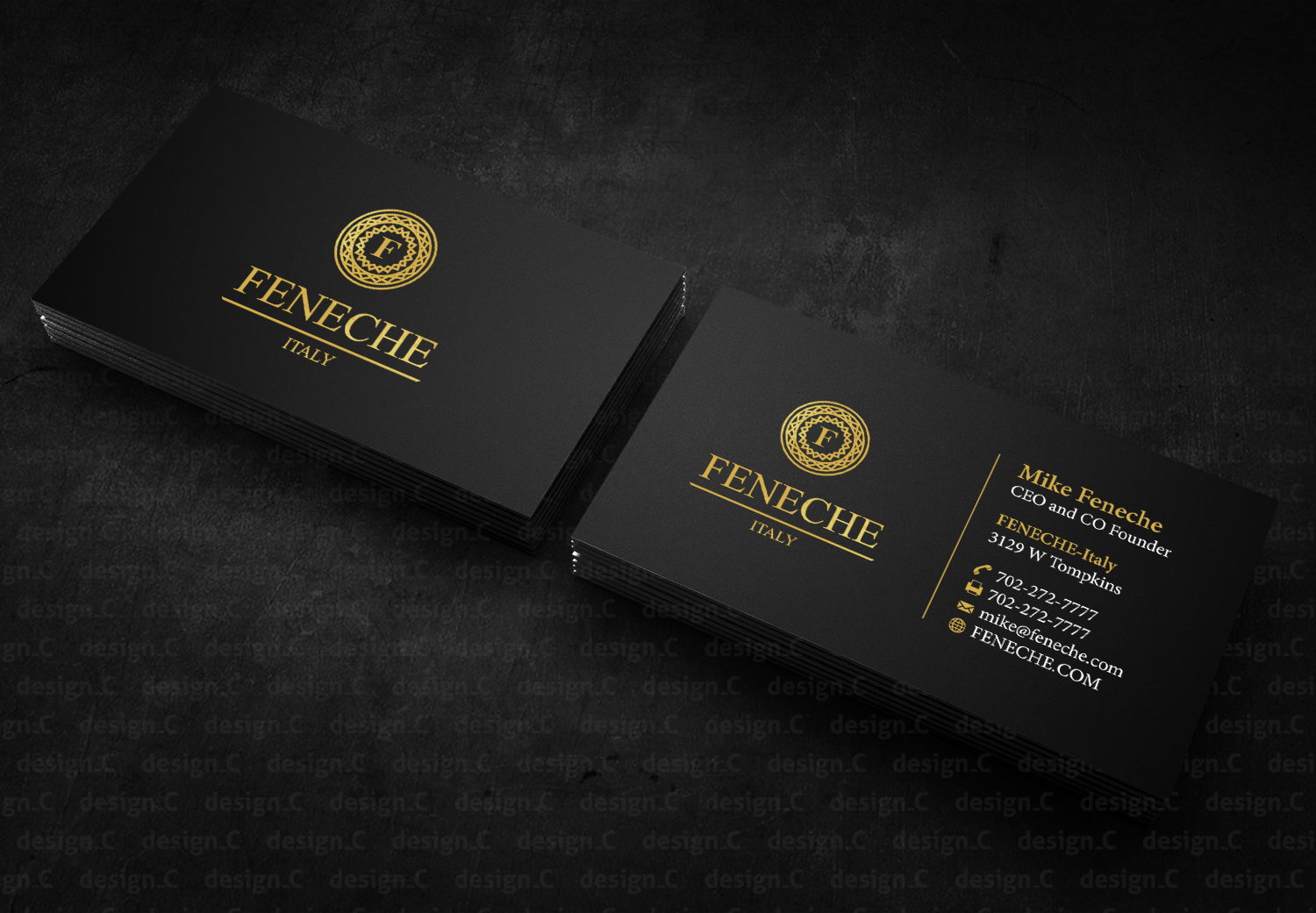 Business Card Design by design_C. for this project | Design #14622968