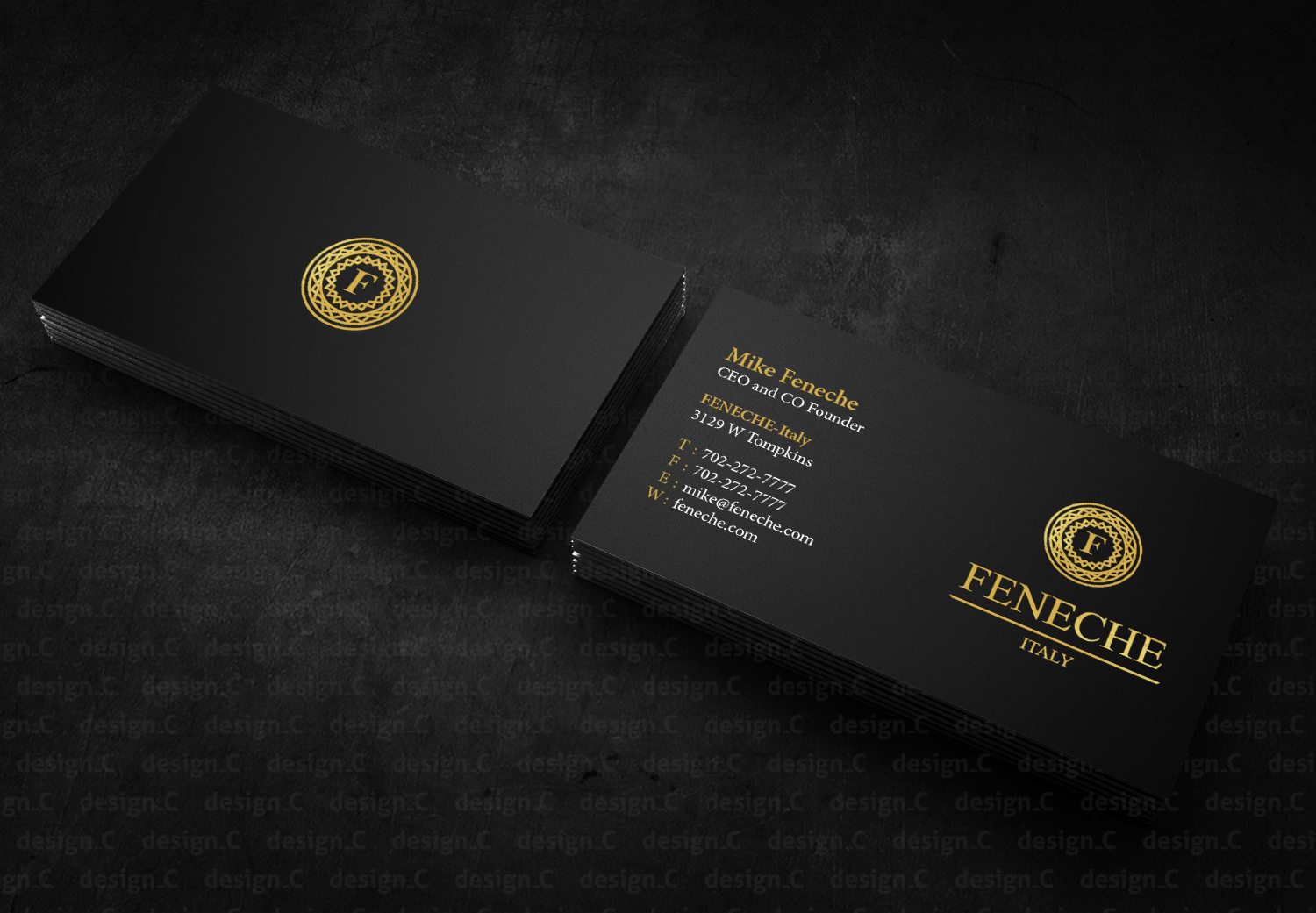 Business Card Design by design_C. for this project | Design #14623040
