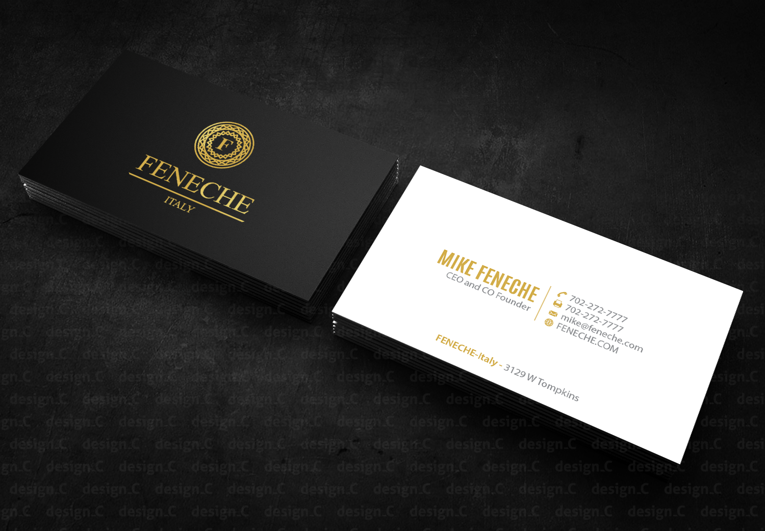 Business Card Design by design_C. for this project | Design #14623044