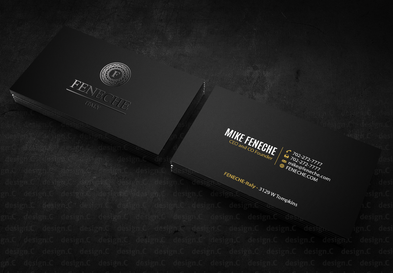 Business Card Design by design_C. for this project | Design #14623045