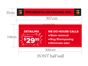 Signage Design by Atvento Graphics for this project | Design: #14597834