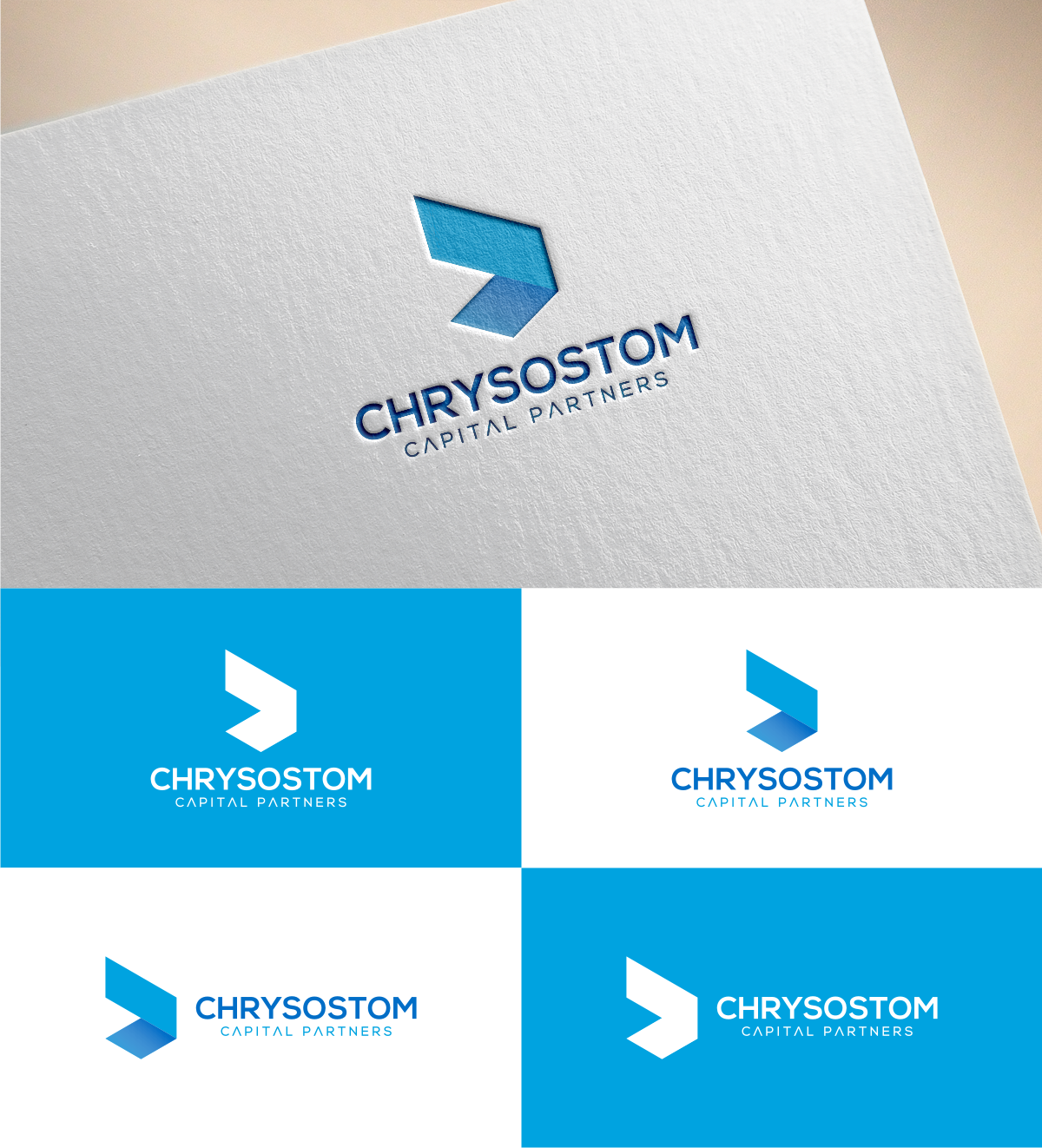 Logo Design by MKR for Chrysostom Capital Partners | Design #14609715