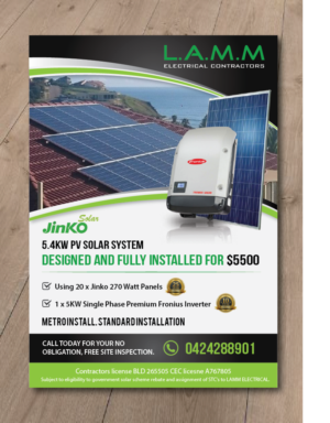 Flyer Design by alex989 for this project | Design: #14676317