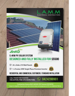 Flyer Design by alex989 for this project | Design: #14716899