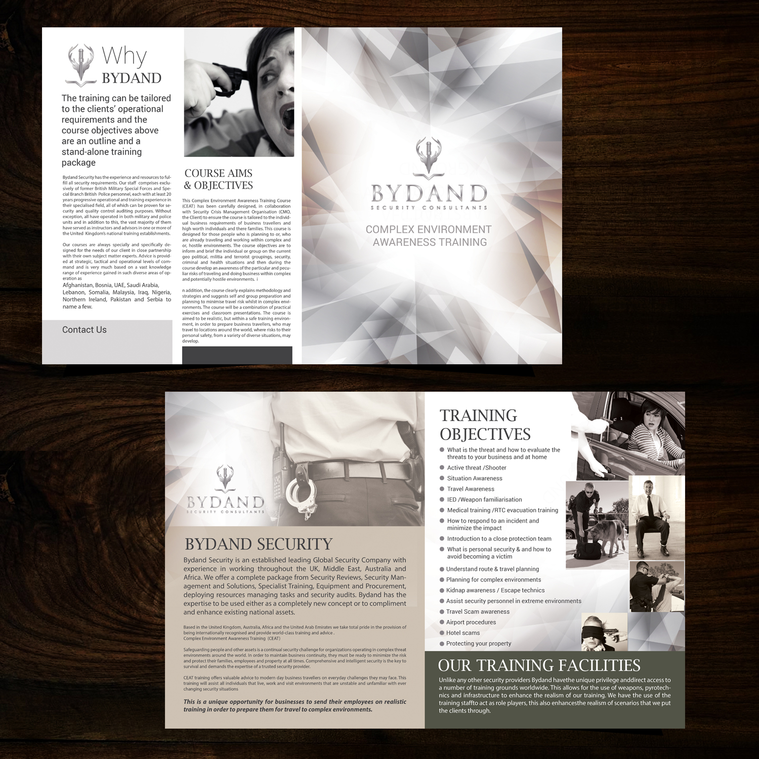 Flyer Design by uk for Bydand Security Consultants | Design #14625140