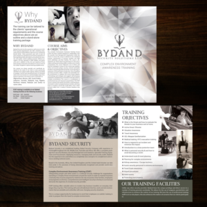 Flyer Design by uk for Bydand Security Consultants | Design: #15134172