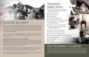 Flyer Design by uk for Bydand Security Consultants | Design: #15328012