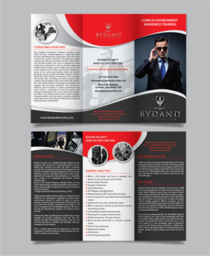 Flyer Design by alex989 for Bydand Security Consultants | Design: #14616699