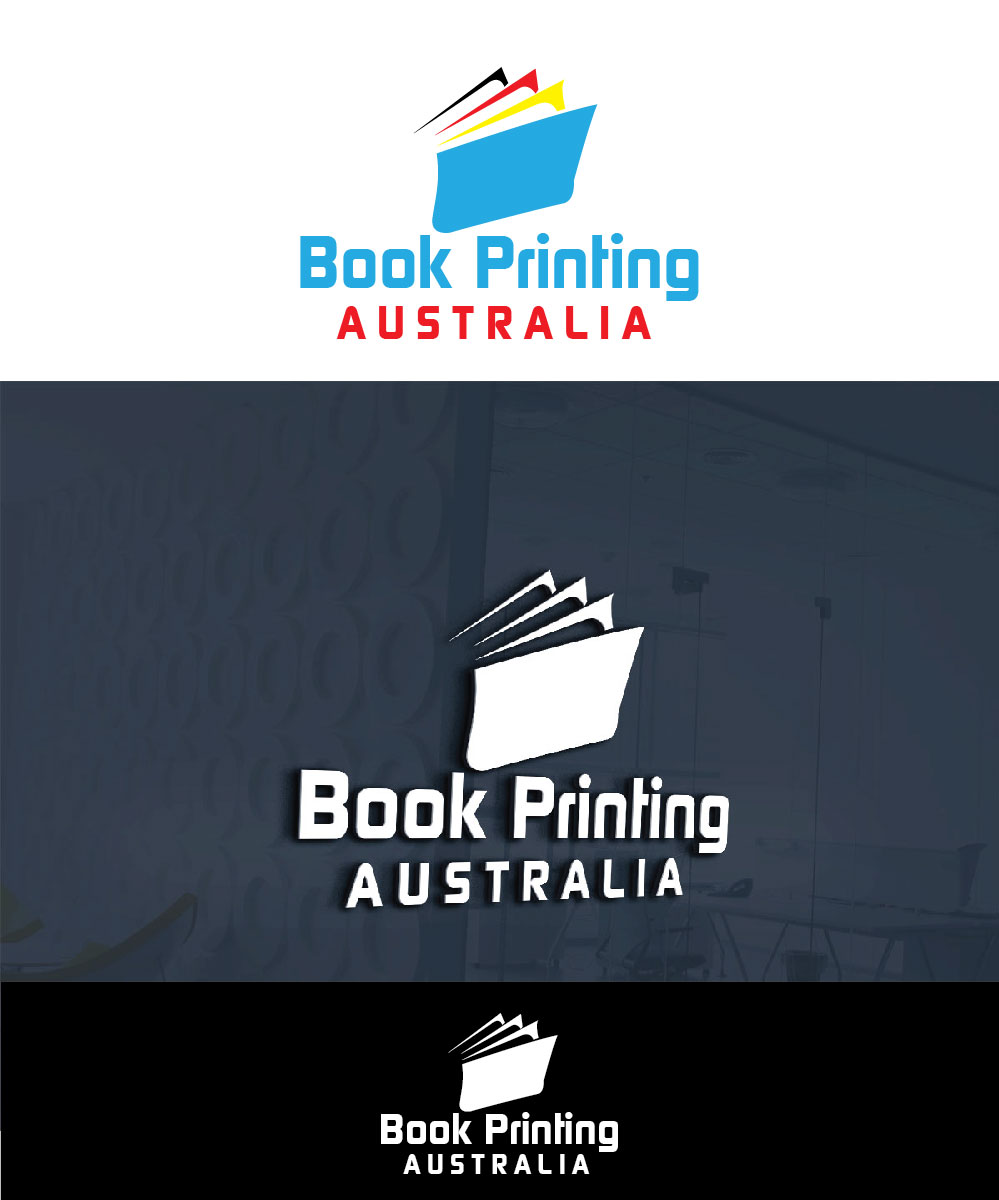 Logo Design by joliau for book printing australia | Design #14648732