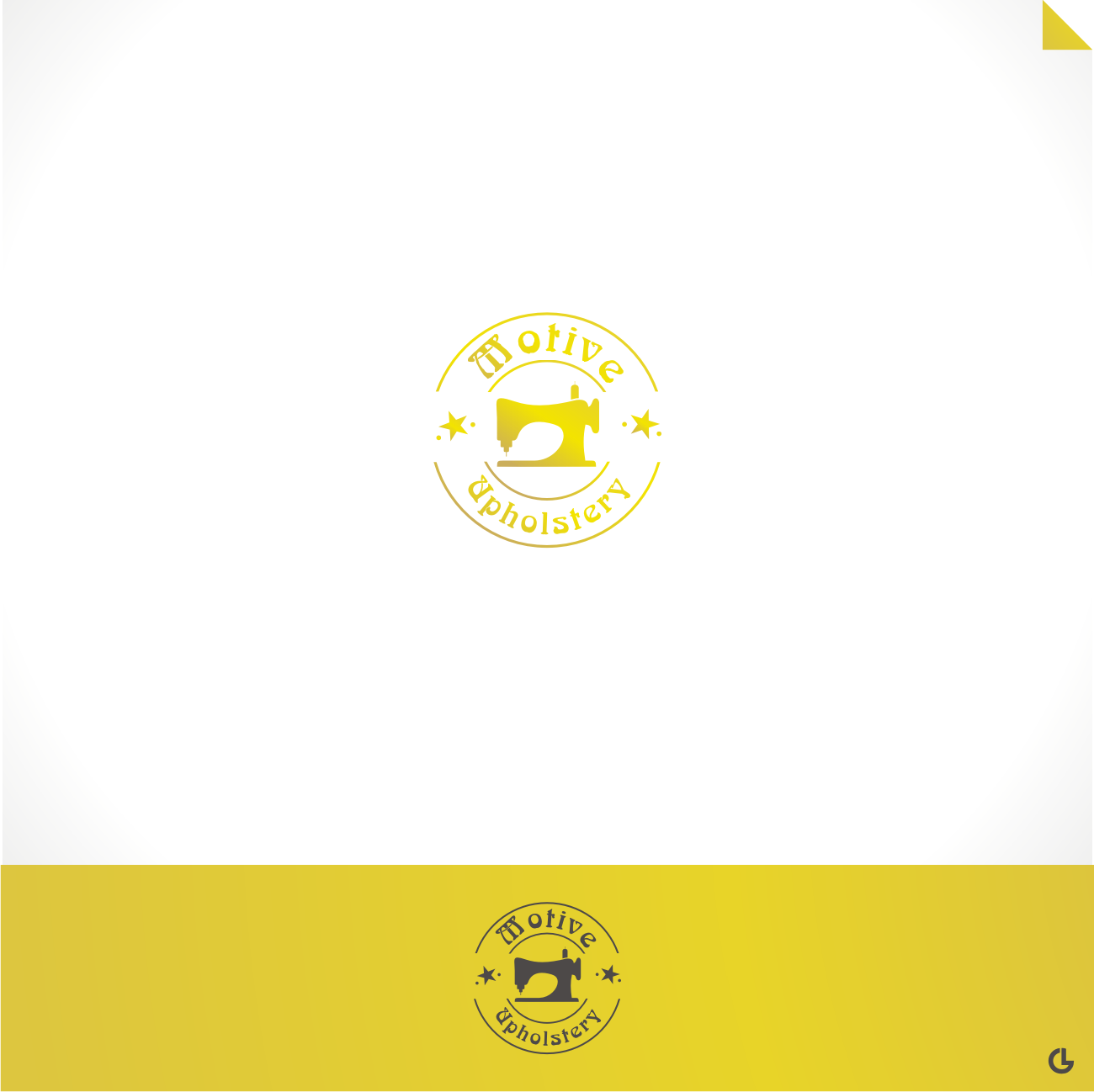 Logo Design by RICKY.T for Motive Upholstery  | Design #14891295