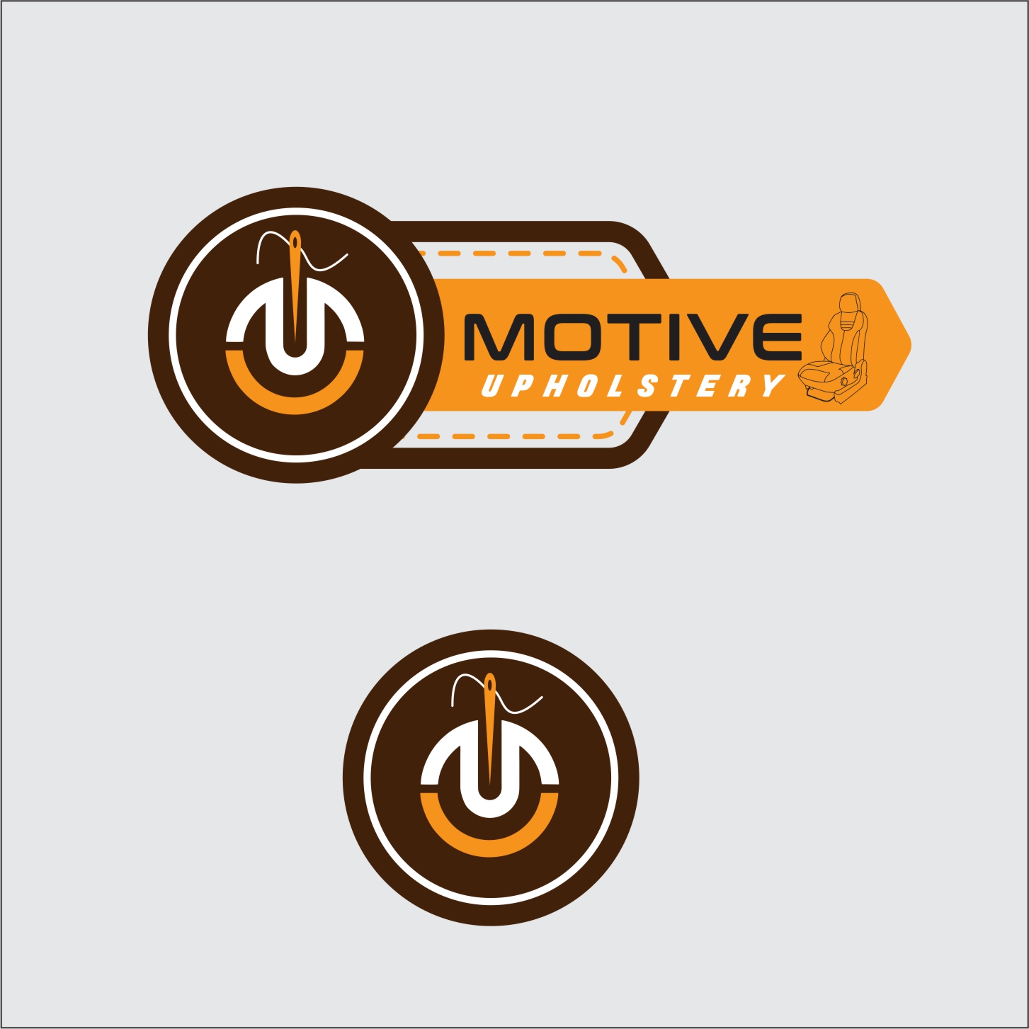 Bold, Modern, Automotive Logo Design for Motive Upholstery by fumbh