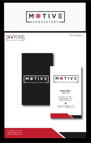 Logo Design by zebronicgraphic for Motive Upholstery  | Design: #14826452