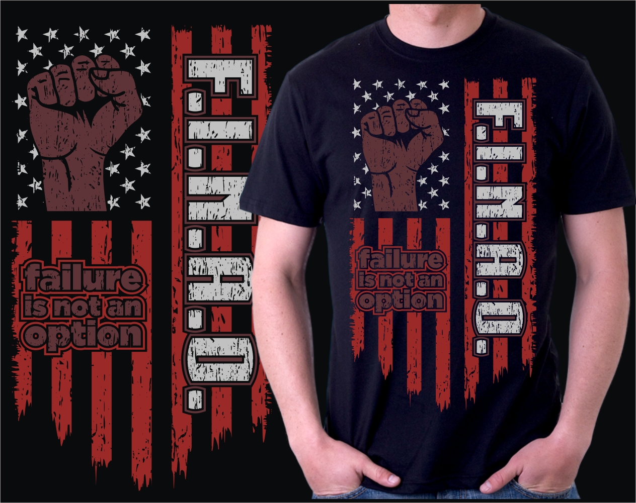 T-shirt Design by Rox Art Design for F.I.N.A.O. apperal  | Design #14623034