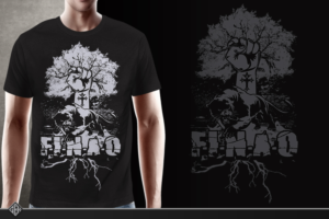 Design de T-shirt par gekgrfx pour F.I.N.A.O. apperal  | Design : #14632231