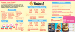 Menü-Design von Parul für Baked | Design: #14624477