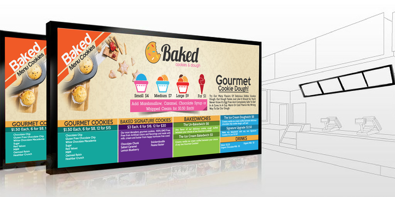 Menü-Design von Impressive Solutions für Baked | Design #14644166