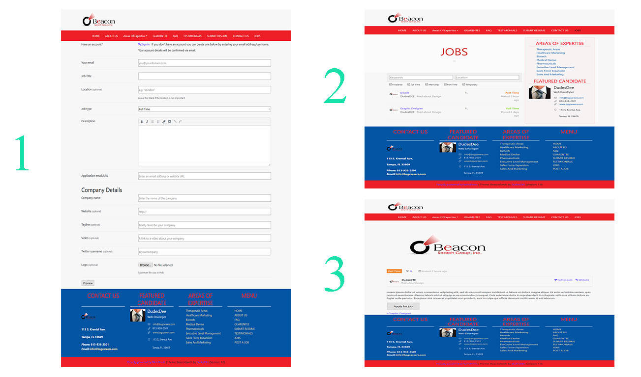 Wordpress Design by madD for this project | Design #20540281