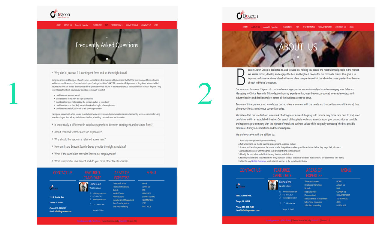Design Wordpress par madD pour ce projet | Design #20540293