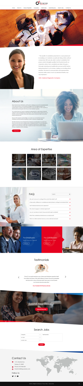 Wordpress Design by pb for this project | Design #20593787