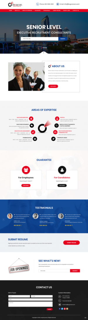 Wordpress Design by pb for this project | Design: #20593791