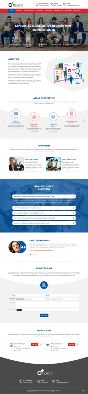Wordpress Design by pb for this project | Design: #20593799