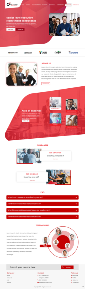 Wordpress Design by pb for this project | Design: #20593804