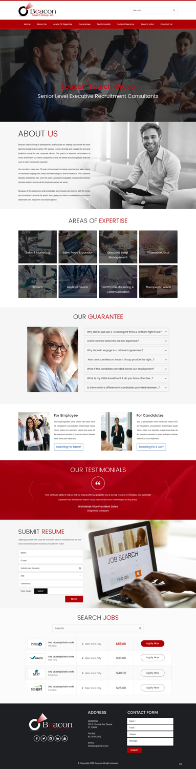 Wordpress Design by pb for this project | Design #20600139
