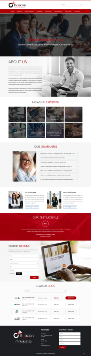 Wordpress Design by pb for this project | Design: #20600139
