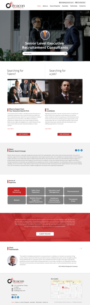 Wordpress Design by bedesign for this project | Design: #20587864