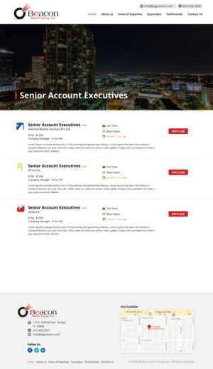 Wordpress Design by bedesign for this project | Design: #20587866
