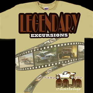 Design de T-shirt par Kelechi Bradley pour Legendary Excursions LLC | Design : #577898