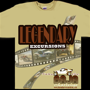 Design de T-shirt par Kelechi Bradley pour Legendary Excursions LLC | Design : #577905