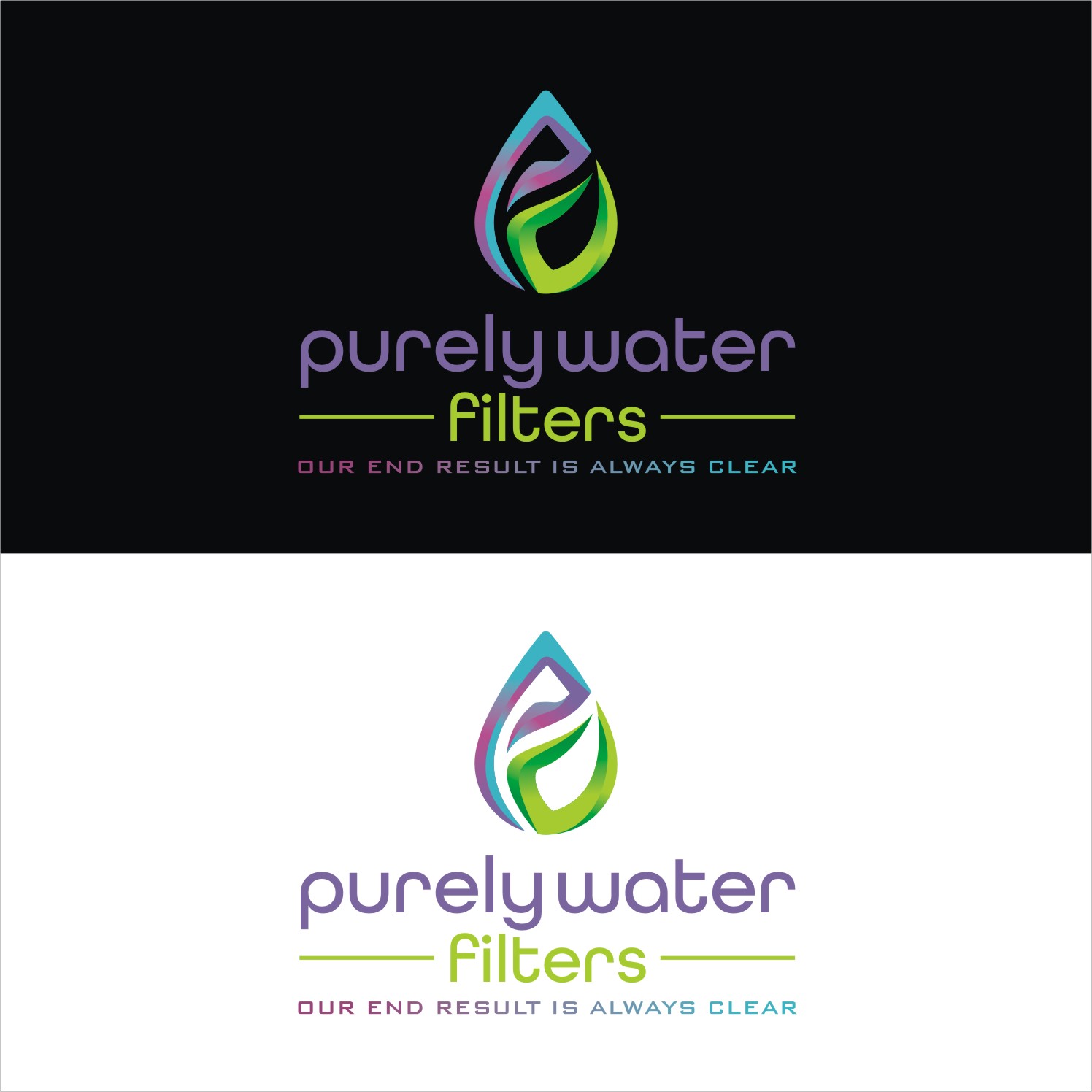 Logo Design by Actives for Purely Water Filters | Design: #15244242