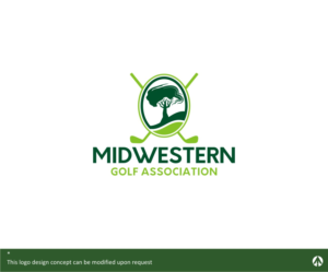 Logo-Design von MBARO für Midwestern Golf Association | Design: #14726681