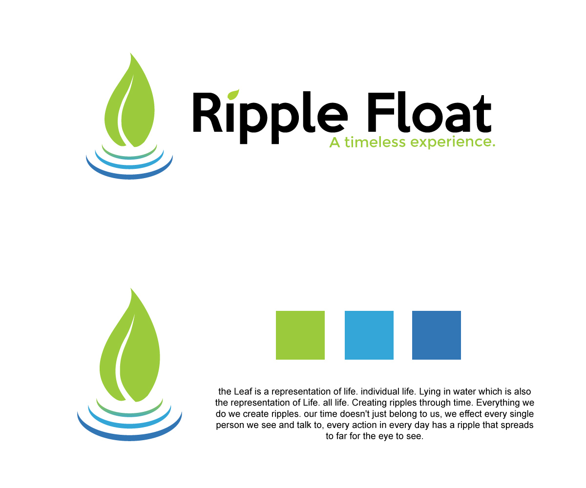 Logo Design by Hanisome for Ripple Float Centre | Design #16171740