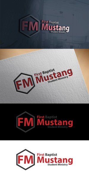 Logo Design by king solangi for First Baptist Mustang Student Ministry | Design: #14630731