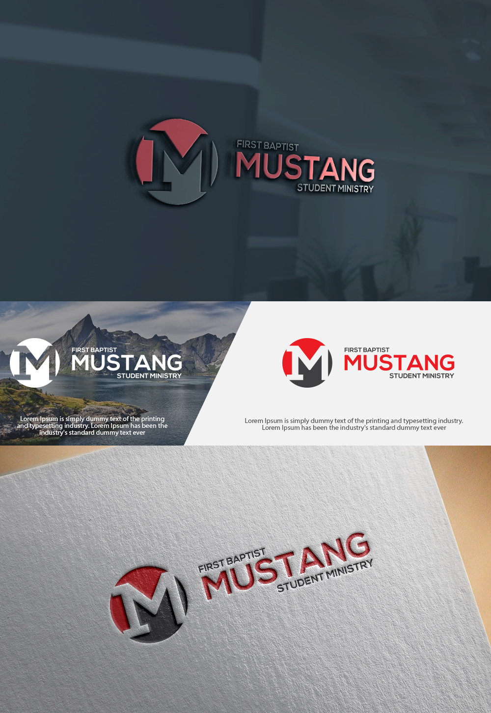 Logo Design by :) for First Baptist Mustang Student Ministry | Design: #14691848
