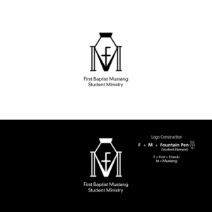 Logo-Design von upnup.hung für First Baptist Mustang Student Ministry | Design: #14751474