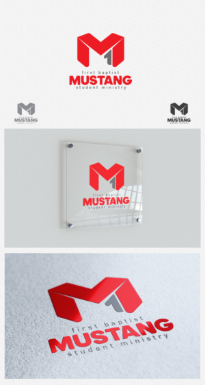 First Baptist Mustang Student Ministry | Logo Design by studio4design