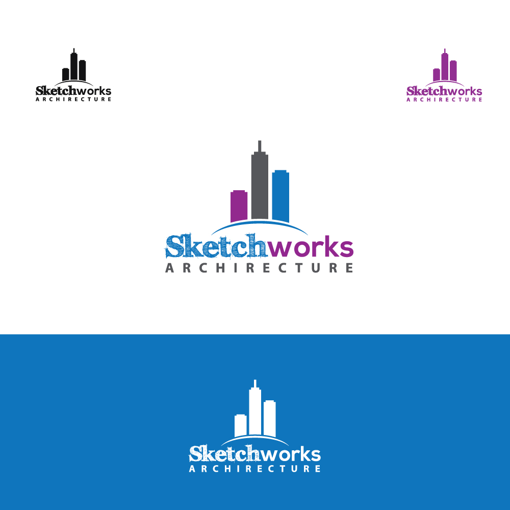 Elegant, Playful, Architecture Logo Design for Sketchworks or