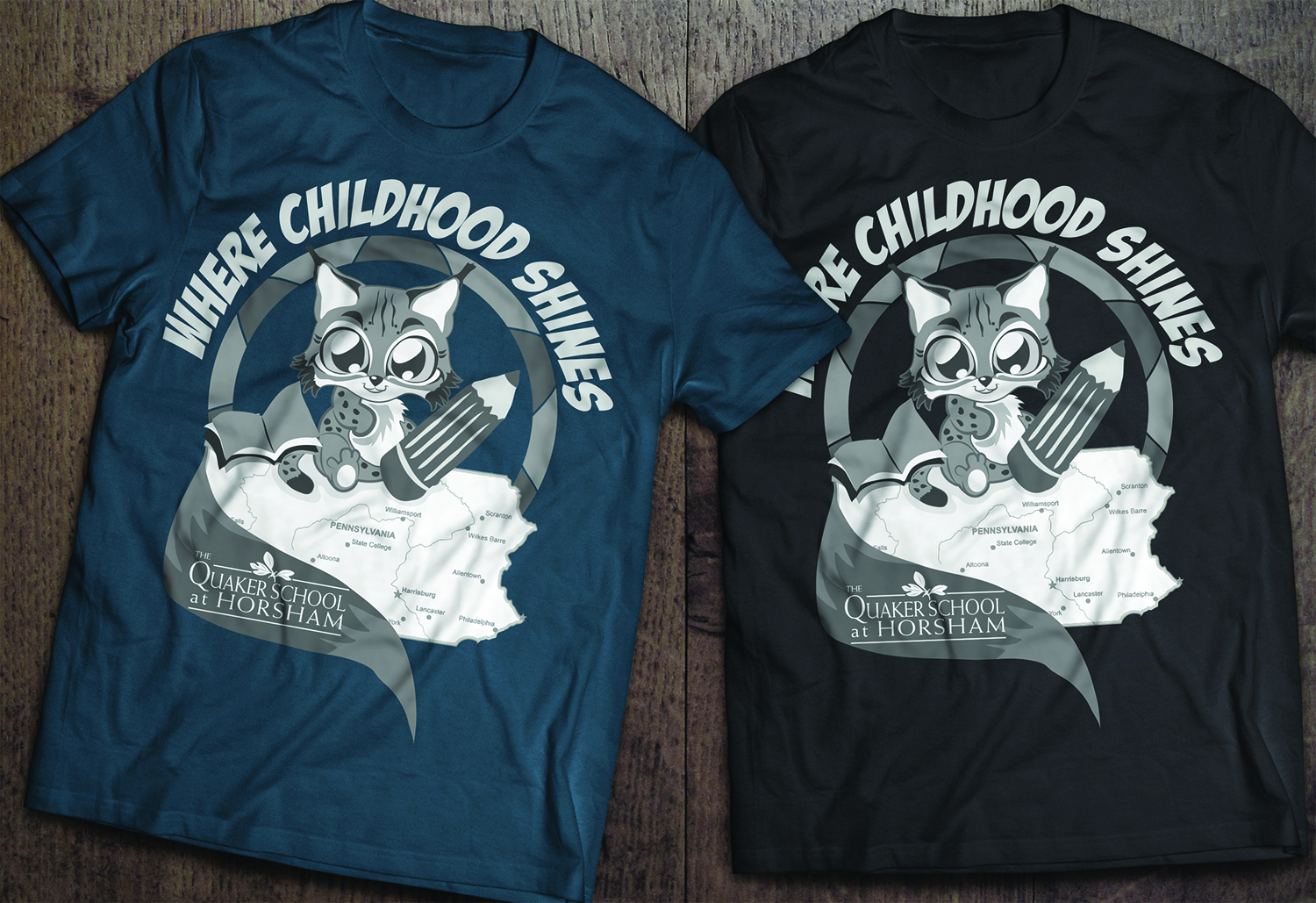 T-shirt Design by SAI DESIGNS for The Quaker School | Design #14648985