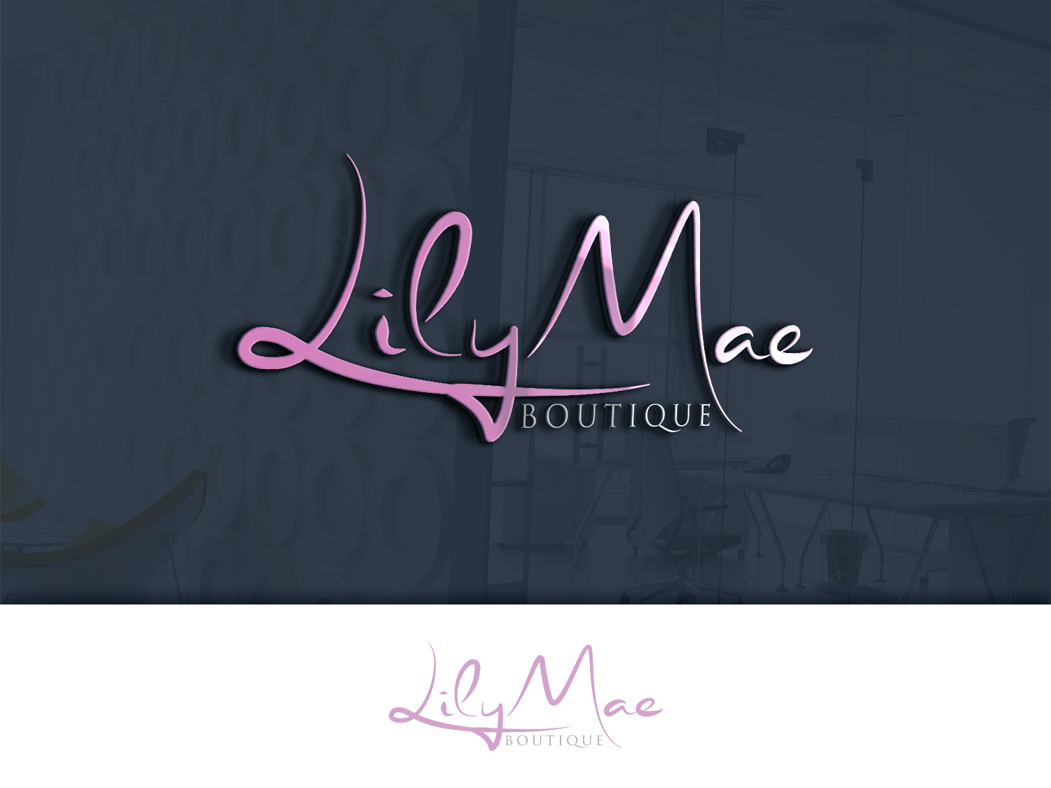 Diseño de Logo por IMD-HUB para Lily-Mae Boutique  | Diseño #14613723