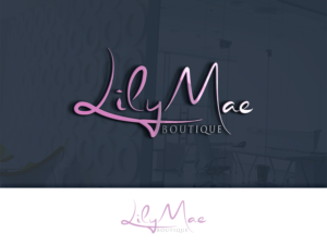 Diseño de Logo por IMD-HUB para Lily-Mae Boutique  | Diseño: #14613723