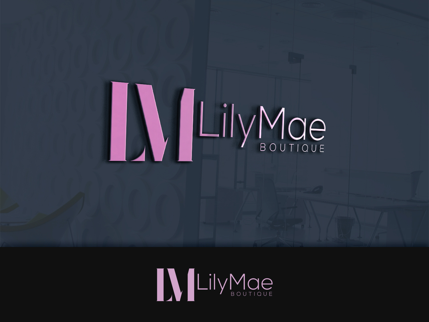 Diseño de Logo por IMD-HUB para Lily-Mae Boutique  | Diseño #14613788