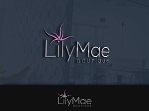 Diseño de Logo por IMD-HUB para Lily-Mae Boutique  | Diseño: #14613815