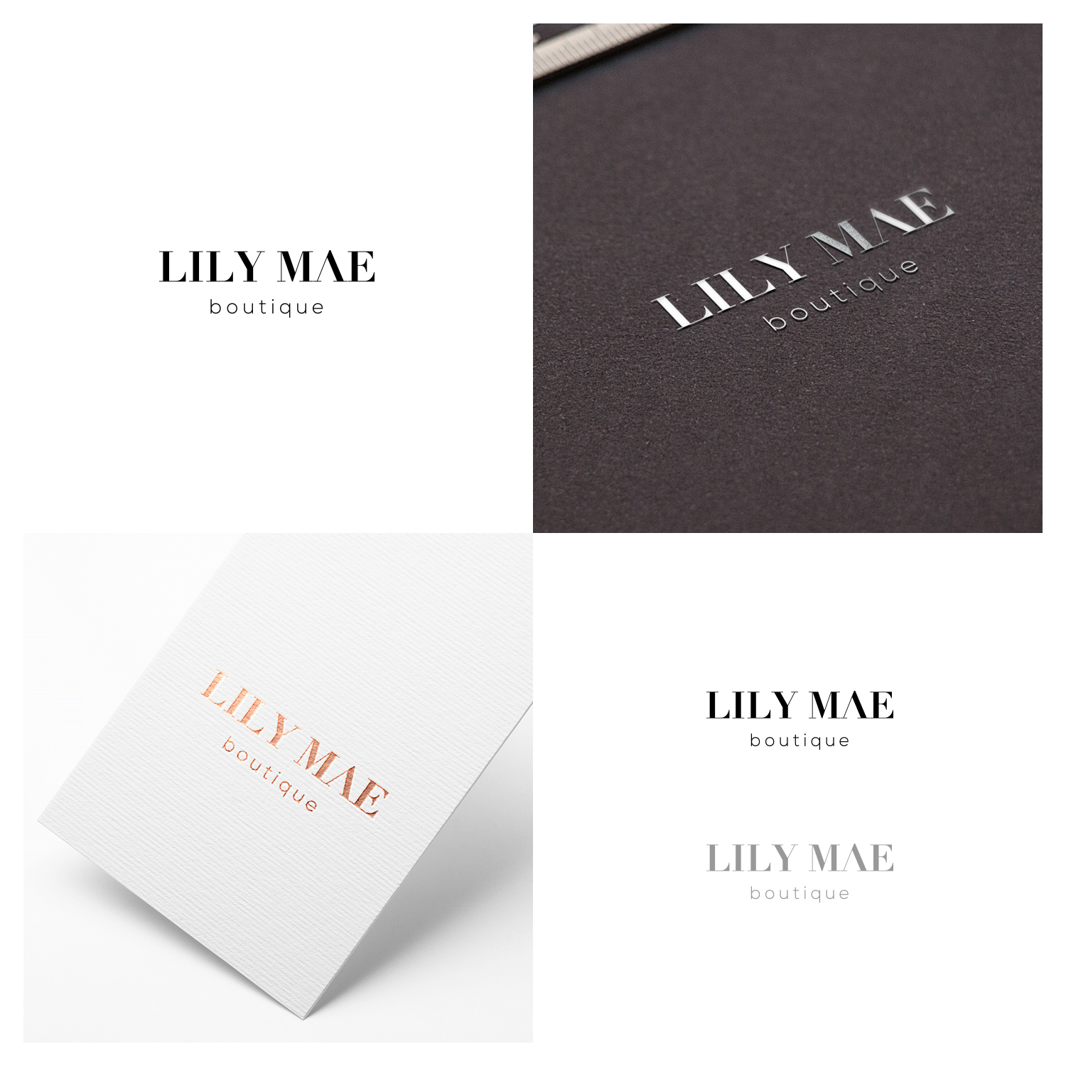 Diseño de Logo por VisualFlava para Lily-Mae Boutique  | Diseño #14613514