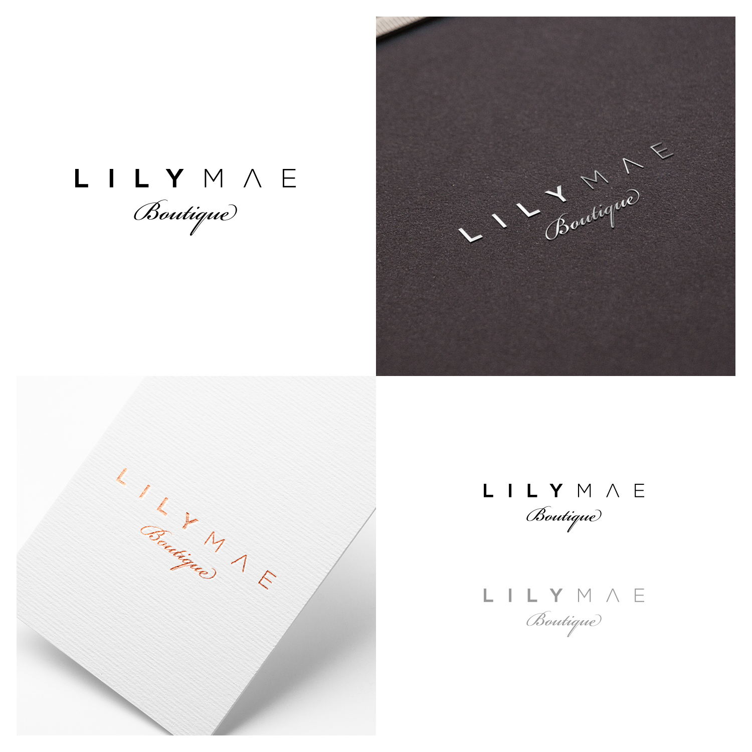 Diseño de Logo por VisualFlava para Lily-Mae Boutique  | Diseño #14613675